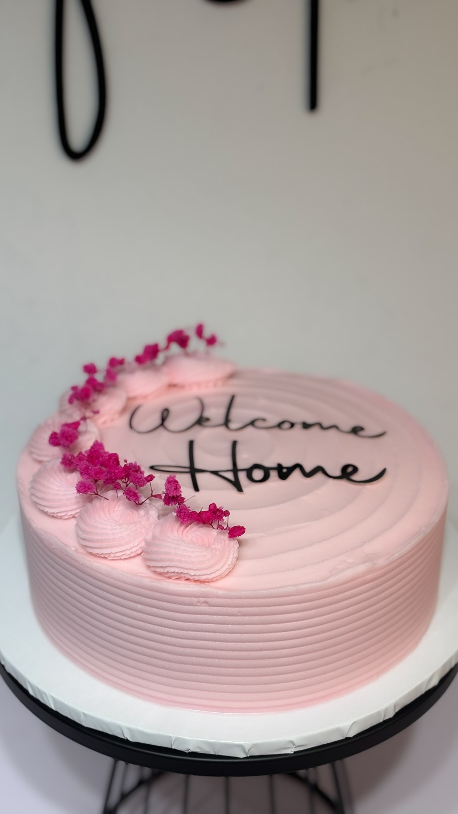 pink cake