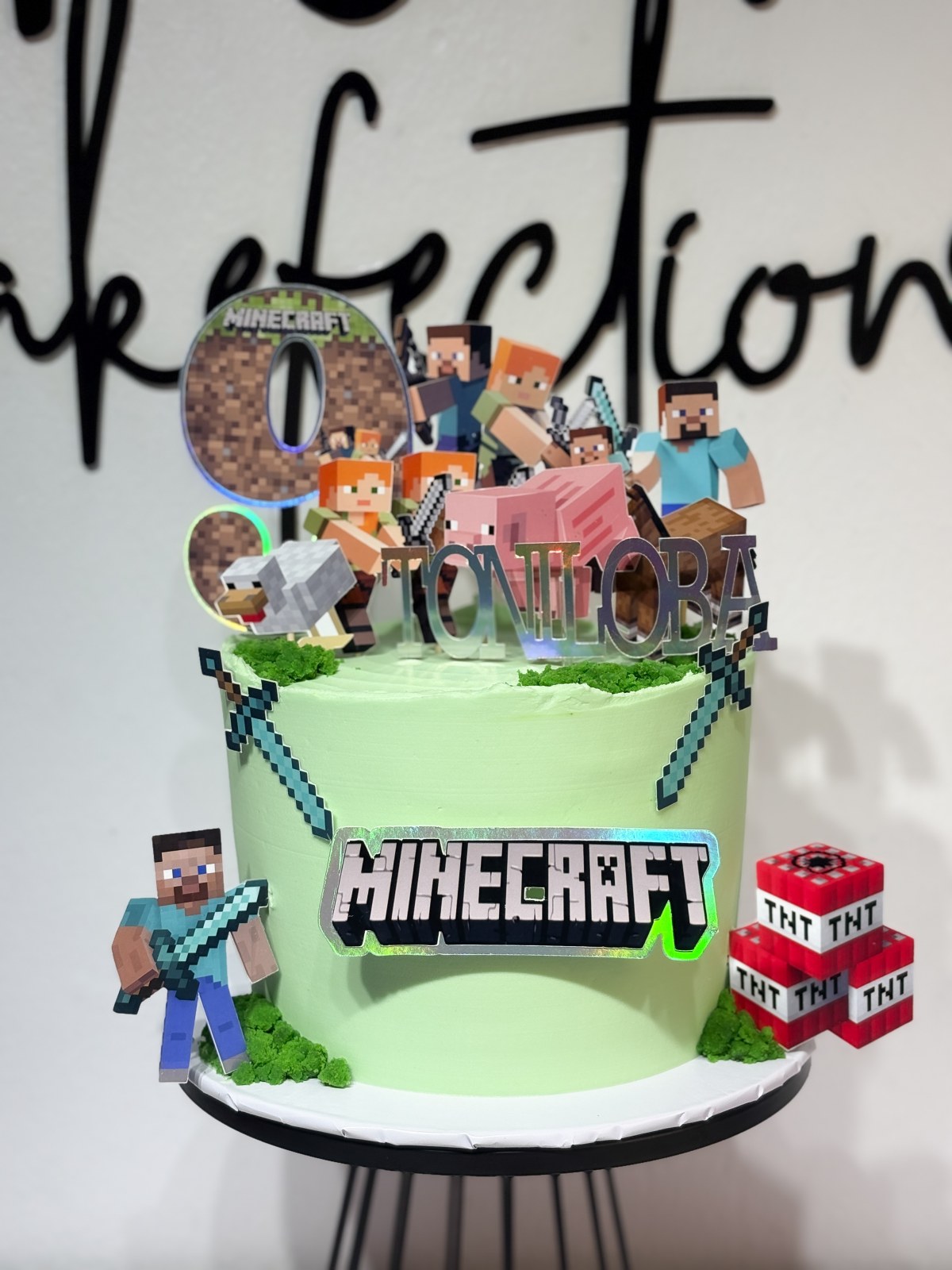 Minecraft Adventure Cake