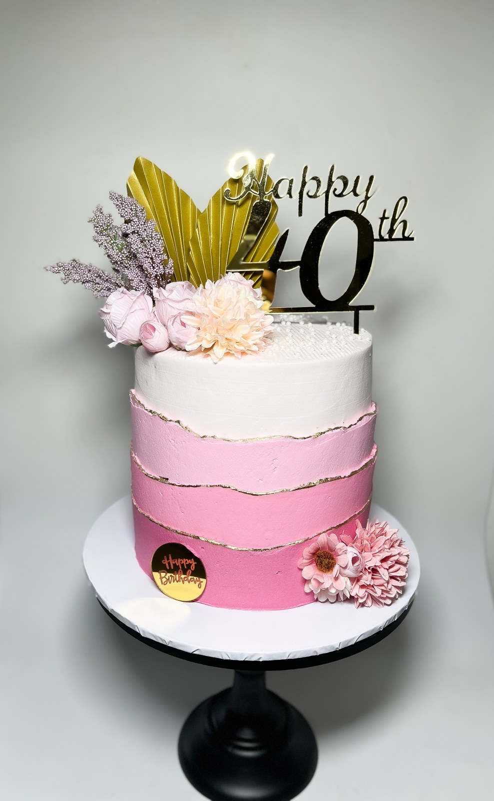 Ombré  Rose Cake