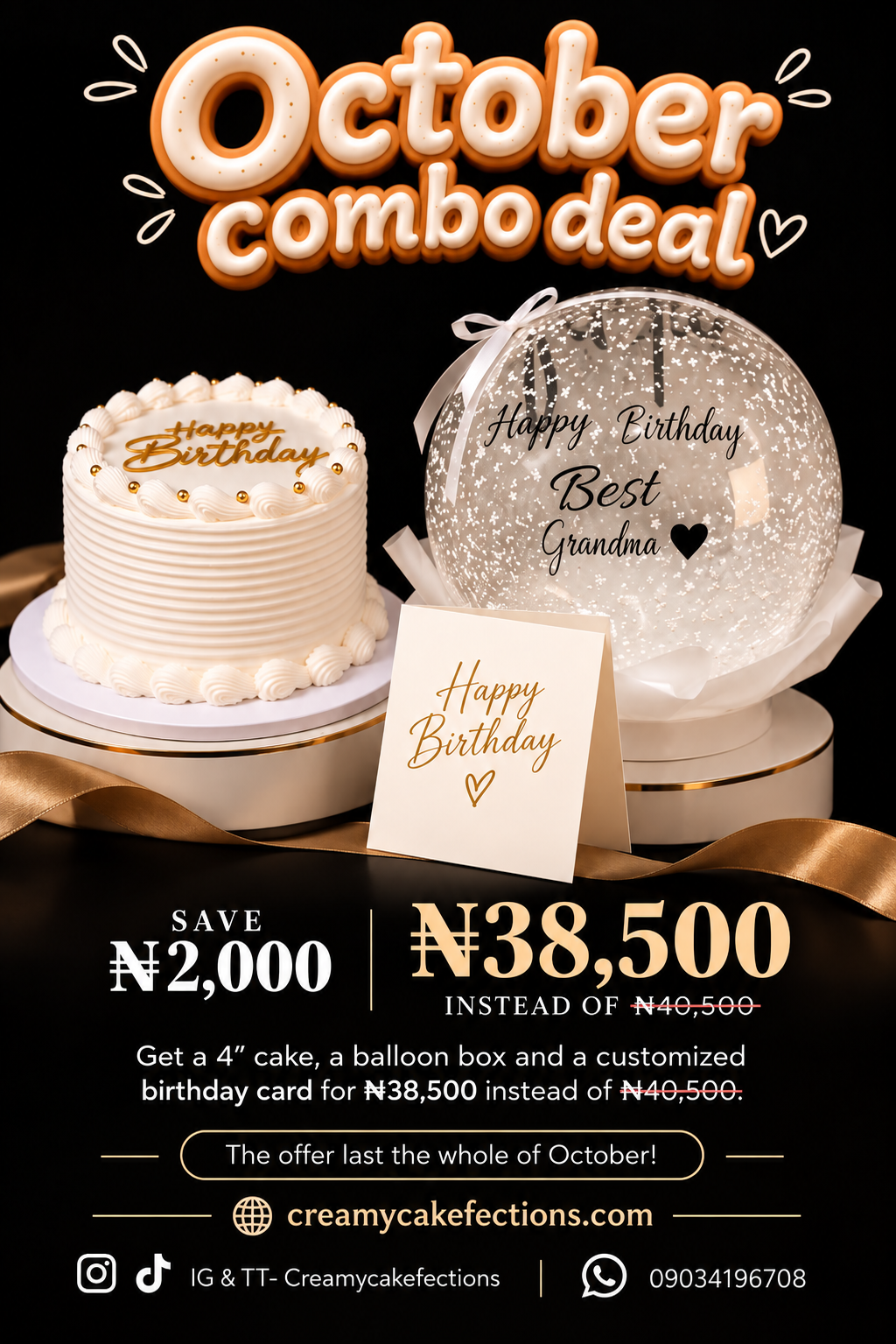 October Combo Deal 6