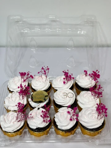 The Birthday Bloom Cupcake Box