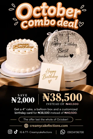 October Combo Deal 6