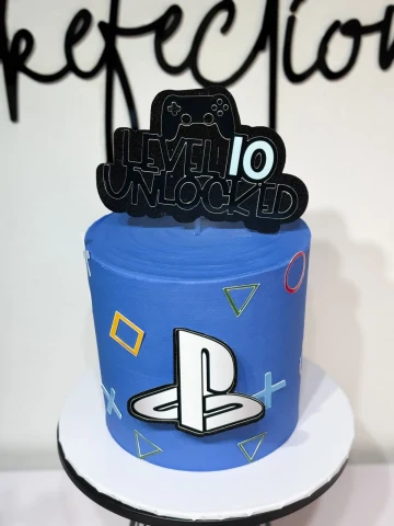 PlayStation Level Up Cake